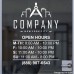 Open Hours with Logo Style 15